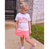 imageStelle Girls Athletic Shorts with Liner Zipper Pockets Elastic Waist Running Shorts Sports Active Shorts for Teen KidsAcoral