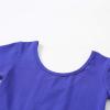imageStelle Girls Dress Short Sleeve Toddler Skater Twirl A Line Solid Color Dress TShirt Dress for School Casual ValentinesA02royal Blue Without Pocket