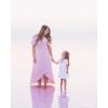imageStelle Girls Dress Short Sleeve Toddler Skater Twirl A Line Solid Color Dress TShirt Dress for School Casual ValentinesA02white Without Pocket