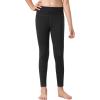 imageStelle Girls Fleece Lined Leggings Youth High Waist Warm Winter Athletic Yoga Pants with Hidden Pocket2packblack