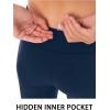 imageStelle Girls Fleece Lined Leggings Youth High Waist Warm Winter Athletic Yoga Pants with Hidden PocketNavy