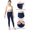 imageStelle Girls Fleece Lined Leggings Youth High Waist Warm Winter Athletic Yoga Pants with Hidden PocketNavy