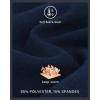 imageStelle Girls Fleece Lined Leggings Youth High Waist Warm Winter Athletic Yoga Pants with Hidden PocketNavy
