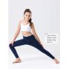 imageStelle Girls Fleece Lined Leggings Youth High Waist Warm Winter Athletic Yoga Pants with Hidden PocketNavy