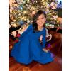 imageStelle Long Sleeve Girls Dress Toddler Fall Dresses Skater Twirl Cotton ALine Dress for School Casual HolidayBlue
