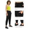 imageStelle Sweatpants for Women Drawstring Waist Jogger Pants with Pockets Yoga Athletic Workout Lounge Casual Pants 28quotBlack Relaxed Fit