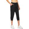imageStelle Sweatpants for Women Drawstring Waist Jogger Pants with Pockets Yoga Athletic Workout Lounge Casual Pants 28quotBlacktapered
