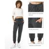 imageStelle Sweatpants for Women Drawstring Waist Jogger Pants with Pockets Yoga Athletic Workout Lounge Casual Pants 28quotCharcoal Relaxed Fit