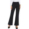 imageStelle Womens 30quot Bootcut Dress Pants Work Slacks with Pockets Stretchy High Waisted Business OfficeBlack1