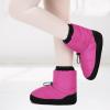imageStelle Womens Dance Warm Up Booties Ballet Slipper Ankle Boots Ballerina ShoesFuchsia
