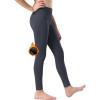 imageStelle Girls Fleece Lined Leggings Youth High Waist Warm Winter Athletic Yoga Pants with Hidden PocketCharcoal