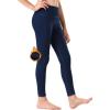 imageStelle Girls Fleece Lined Leggings Youth High Waist Warm Winter Athletic Yoga Pants with Hidden PocketNavy