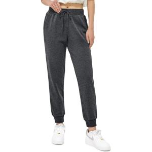 imageStelle Sweatpants for Women Drawstring Waist Jogger Pants with Pockets Yoga Athletic Workout Lounge Casual Pants 28quotCharcoal Relaxed Fit