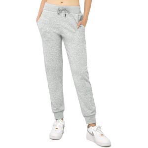 imageStelle Sweatpants for Women Drawstring Waist Jogger Pants with Pockets Yoga Athletic Workout Lounge Casual Pants 28quotGrey Relaxed Fit