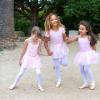 imageStelle Ballet Leotards for Girls Long Sleeve Dance Dress Outfit Combo with Skirt and Tights ToddlerLittle KidBig Kid1ballet Pink