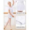 imageStelle Ballet Leotards for Girls Long Sleeve Dance Dress Outfit Combo with Skirt and Tights ToddlerLittle KidBig Kid1white