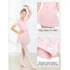 imageStelle Ballet Leotards for Girls Long Sleeve Dance Dress Outfit Combo with Skirt and Tights ToddlerLittle KidBig Kid5ballet Pink Shiny Skirt