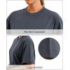 imageStelle Women Cotton TShirts Oversized Crewneck Short Sleeve Summer Casual Tops Unisex AdultCharcoal