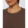 imageStelle Womens Crewneck Short Sleeve T Shirts Summer Casual Basic Tops TeesCocoa