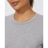 imageStelle Womens Crewneck Short Sleeve T Shirts Summer Casual Basic Tops TeesGrey
