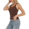 imageStelle Womens Sleeveless Tank Tops Scoop Neck Ribbed Racerback Camisole Tops for Workout CasualCoco