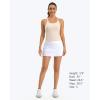 imageStelle Womens Sleeveless Tank Tops Scoop Neck Ribbed Racerback Camisole Tops for Workout CasualVanilla