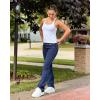 imageStelle Womens Sleeveless Tank Tops Scoop Neck Ribbed Racerback Camisole Tops for Workout CasualWhite