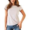 imageStelle Womens Crewneck Short Sleeve T Shirts Summer Casual Basic Tops TeesHaystack