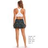 imageStelle Women Tennis Skirt Golf Skorts Athletic High Waisted with Pockets Inner Shorts Sport Workout Pleated PickleballBlackgrey Camo