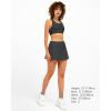 imageStelle Women Tennis Skirt Golf Skorts Athletic High Waisted with Pockets Inner Shorts Sport Workout Pleated PickleballGrey