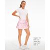 imageStelle Women Tennis Skirt Golf Skorts Athletic High Waisted with Pockets Inner Shorts Sport Workout Pleated PickleballPastel Terrazzo