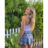 imageStelle Women Tennis Skirt Golf Skorts Athletic High Waisted with Pockets Inner Shorts Sport Workout Pleated PickleballTie Dye Black