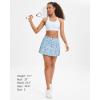 imageStelle Women Tennis Skirt Golf Skorts Athletic High Waisted with Pockets Inner Shorts Sport Workout Pleated PickleballVibrant Pickle