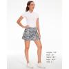 imageStelle Women Tennis Skirt Golf Skorts Athletic High Waisted with Pockets Inner Shorts Sport Workout Pleated PickleballWavy Ink