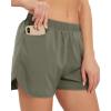 imageStelle Women 3quot4quot7quot Running Shorts High Waisted Athletic Shorts Quick Dry Workout Shorts with Mesh Liner Deep Pockets3 Greenold