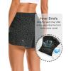 imageStelle Women 3quot4quot7quot Running Shorts High Waisted Athletic Shorts Quick Dry Workout Shorts with Mesh Liner Deep PocketsLeopard