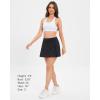 imageStelle Women Tennis Skirt Inner Shorts Pleated Golf Athletic Skorts Pockets High Waisted Workout Running Pickleball SportsBlack