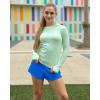 imageStelle Womens 2 in 1 Running Shorts Athletic Workout Gym Shorts High Waisted Shorts with Liner Zipper PocketsSapphire