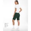 imageStelle Womens Bermuda Knee Length Athletic Exercise Running Lounge Sweat Shorts10 Green