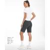 imageStelle Womens Bermuda Knee Length Athletic Exercise Running Lounge Sweat Shorts10 Grey