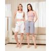 imageStelle Womens Bermuda Knee Length Athletic Exercise Running Lounge Sweat Shorts10 Lightgrey