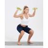 imageStelle Womens Bermuda Knee Length Athletic Exercise Running Lounge Sweat Shorts10 Navy