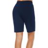imageStelle Womens Bermuda Knee Length Athletic Exercise Running Lounge Sweat Shorts10 Navy