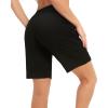 imageStelle Womens Bermuda Knee Length Athletic Exercise Running Lounge Sweat Shorts7 Black