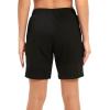 imageStelle Womens Bermuda Knee Length Athletic Exercise Running Lounge Sweat Shorts7 Black