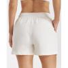 imageStelle Womens Drawstring Sweat Shorts Comfy Elastic Shorts Workout Lounge Shorts with PocketsIvory