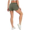 imageStelle Women 3quot4quot7quot Running Shorts High Waisted Athletic Shorts Quick Dry Workout Shorts with Mesh Liner Deep Pockets3 Greenold