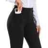 imageStelle Women 28quot30quot 32quot Bootcut Dress Pants Business Casual Work Pants with Pockets Pull On Regular Slacks for Office28 Black