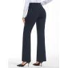 imageStelle Women 28quot30quot 32quot Bootcut Dress Pants Business Casual Work Pants with Pockets Pull On Regular Slacks for Office28 Navy