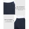 imageStelle Women 28quot30quot 32quot Bootcut Dress Pants Business Casual Work Pants with Pockets Pull On Regular Slacks for Office28 Navy